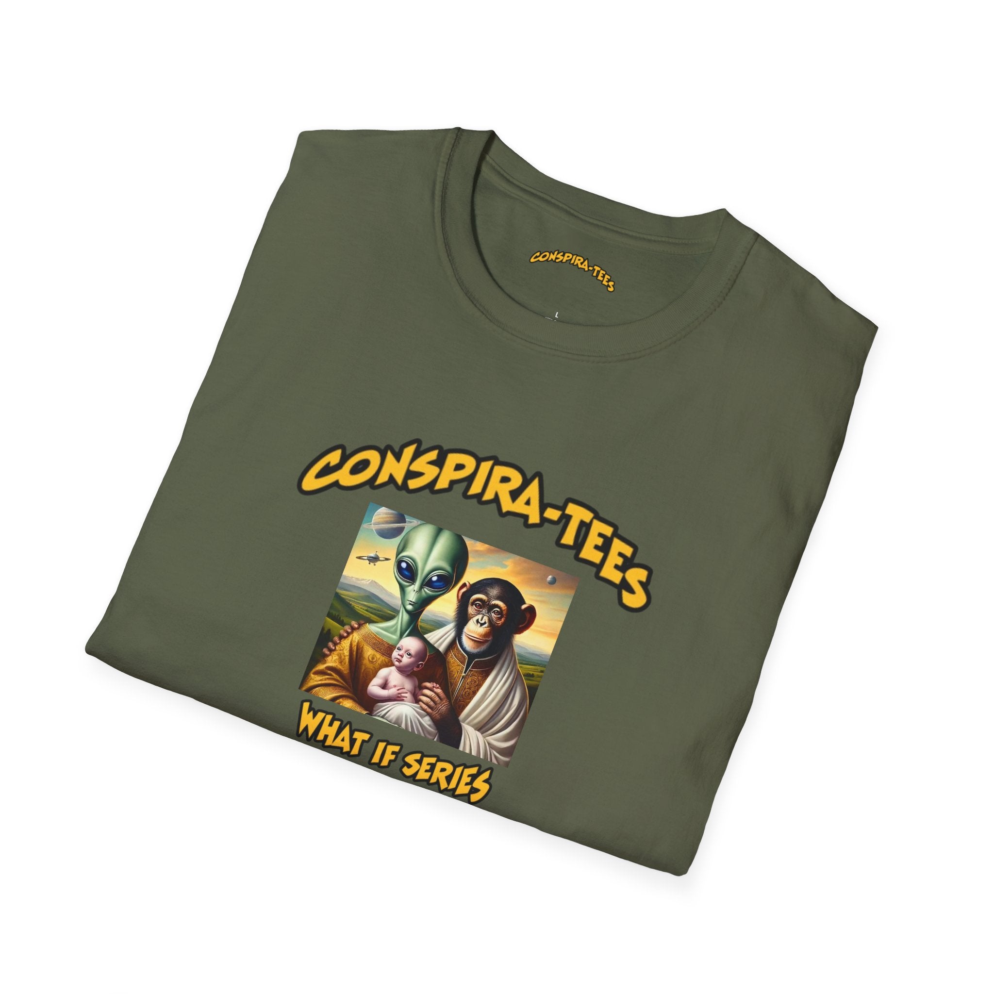 Monkey, Alien, Baby Conspira-tee