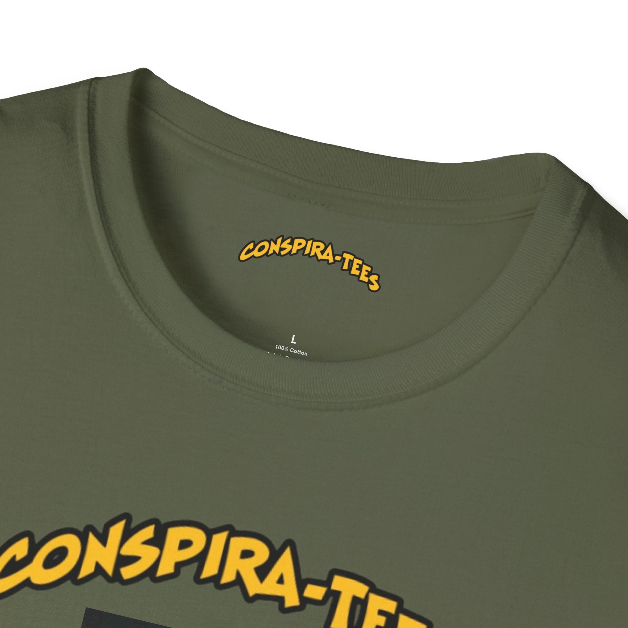 Phone, alien, tech addiction, Conspira-tee
