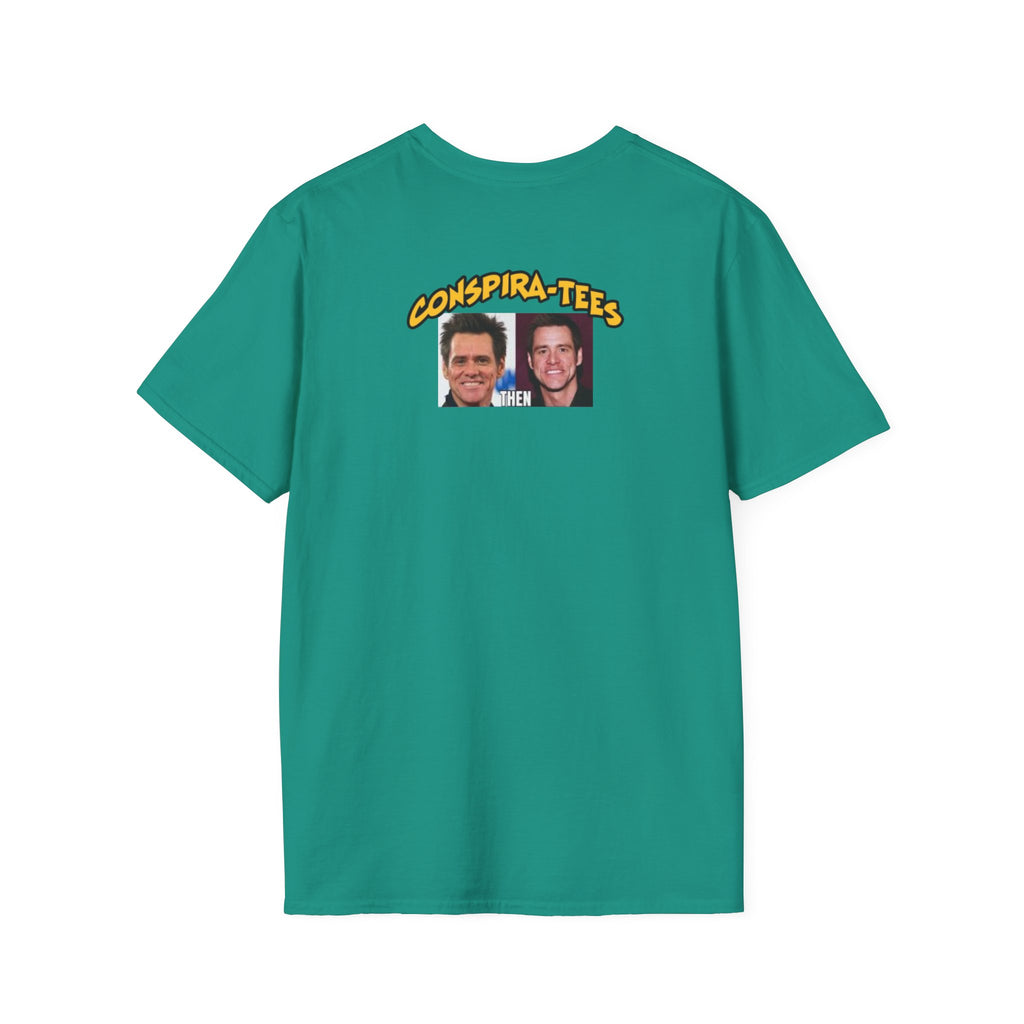 Carrey Conspira-tee. Who was that masked man???