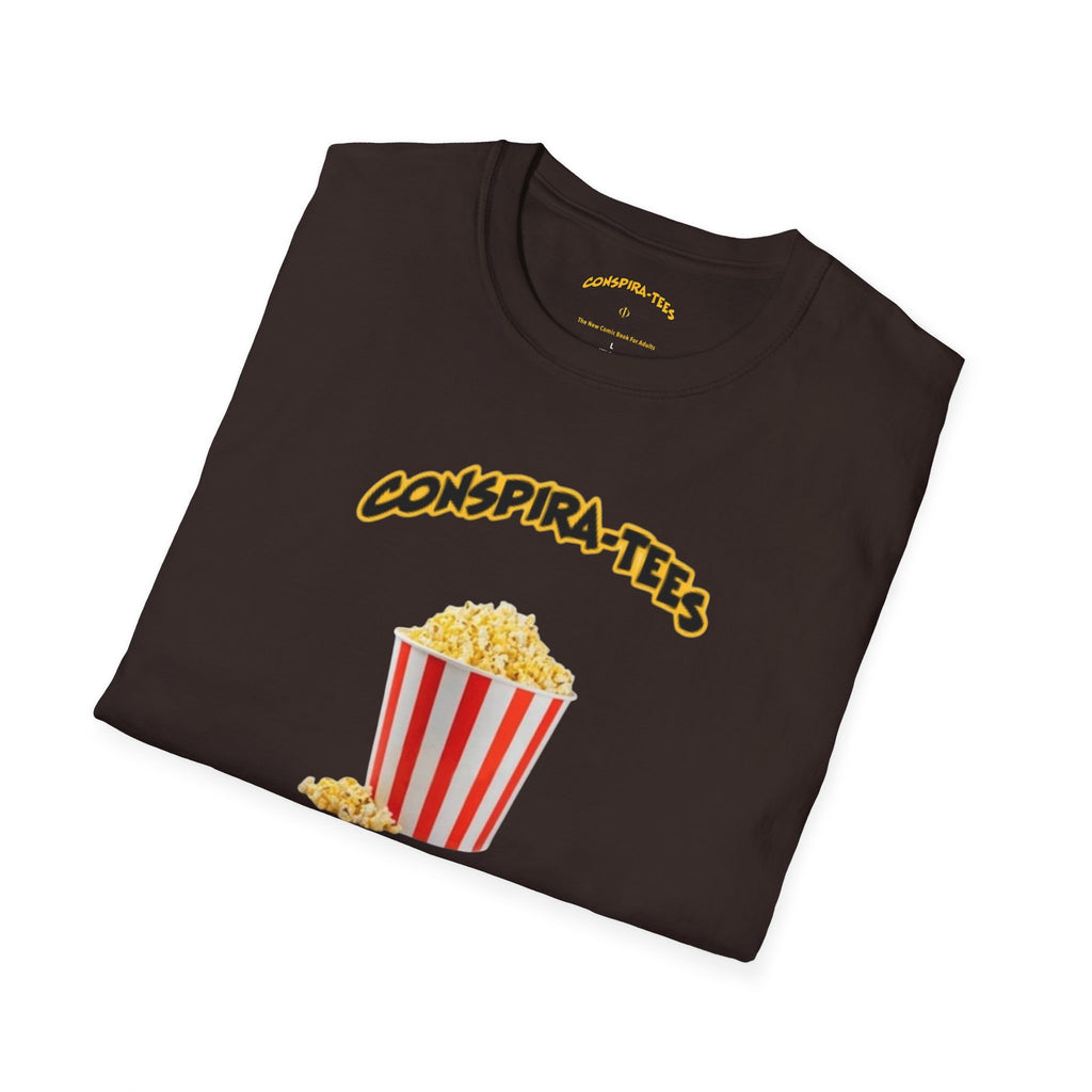 Get Your Popcorn Ready Conspira-tee. This phrase is heavily associated with "Q," the anonymous author who posted clues on 4chan/8chan, leading followers to believe that a curated "show" was unfolding...