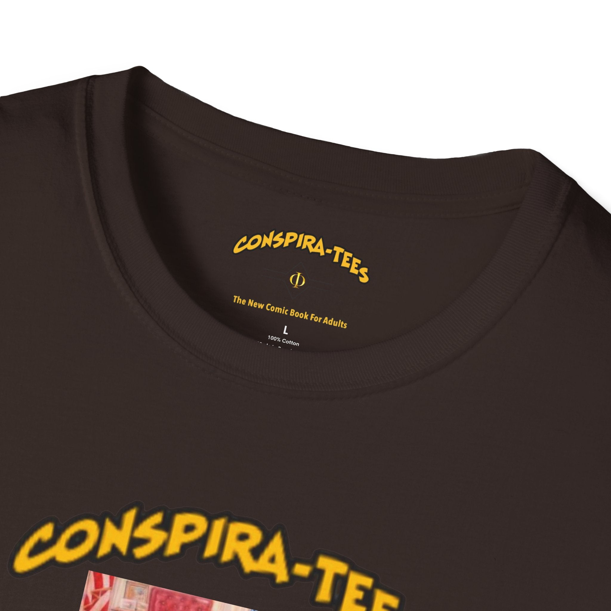 Strange painting for Epstein to have. Jr.’s Towers Tumble Painting Conspira-tee