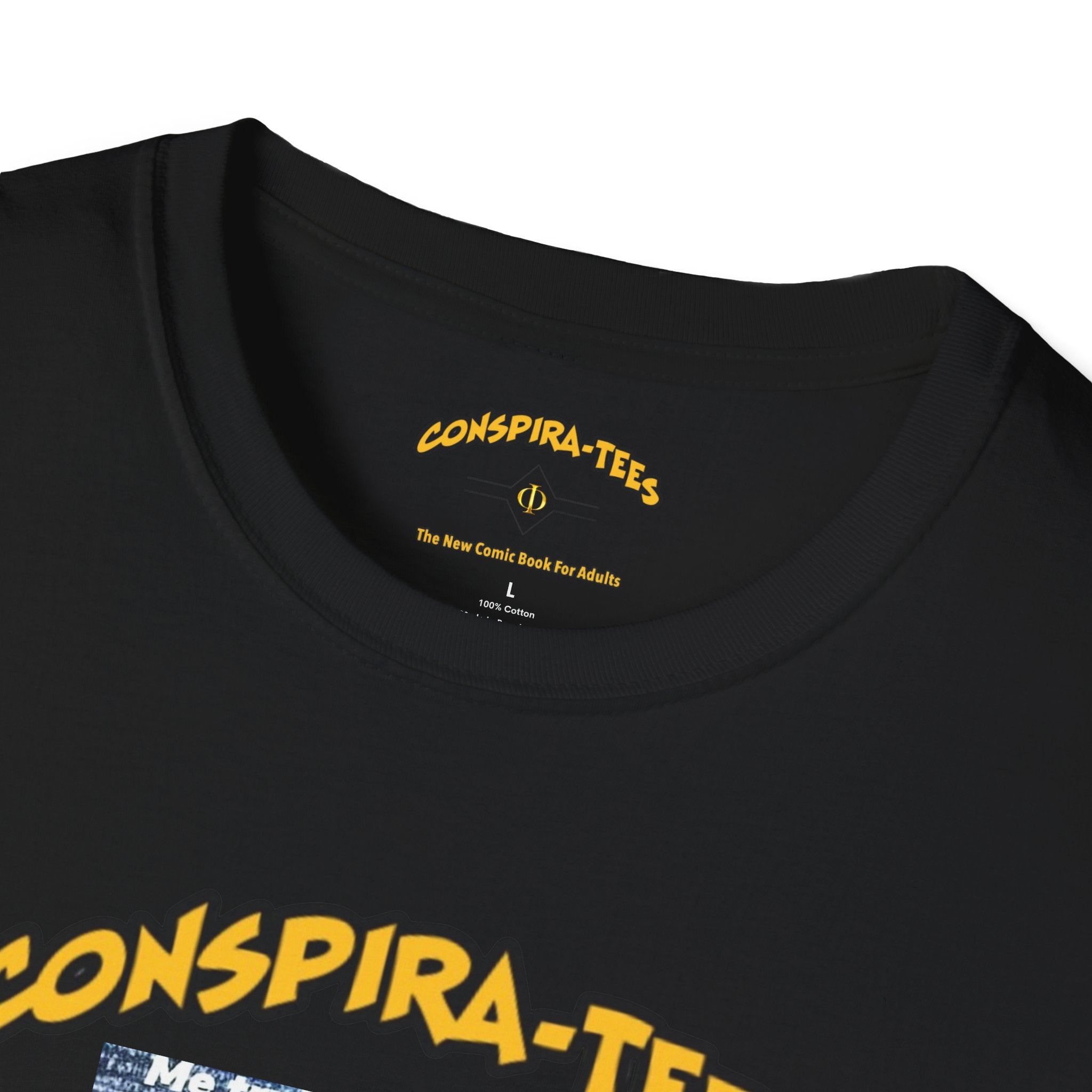 Me Trying To Explain How All The Conspiracy Theories Are Connected Conspira-tee