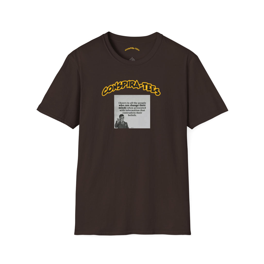 Cheers to an open mind Conspira-tee