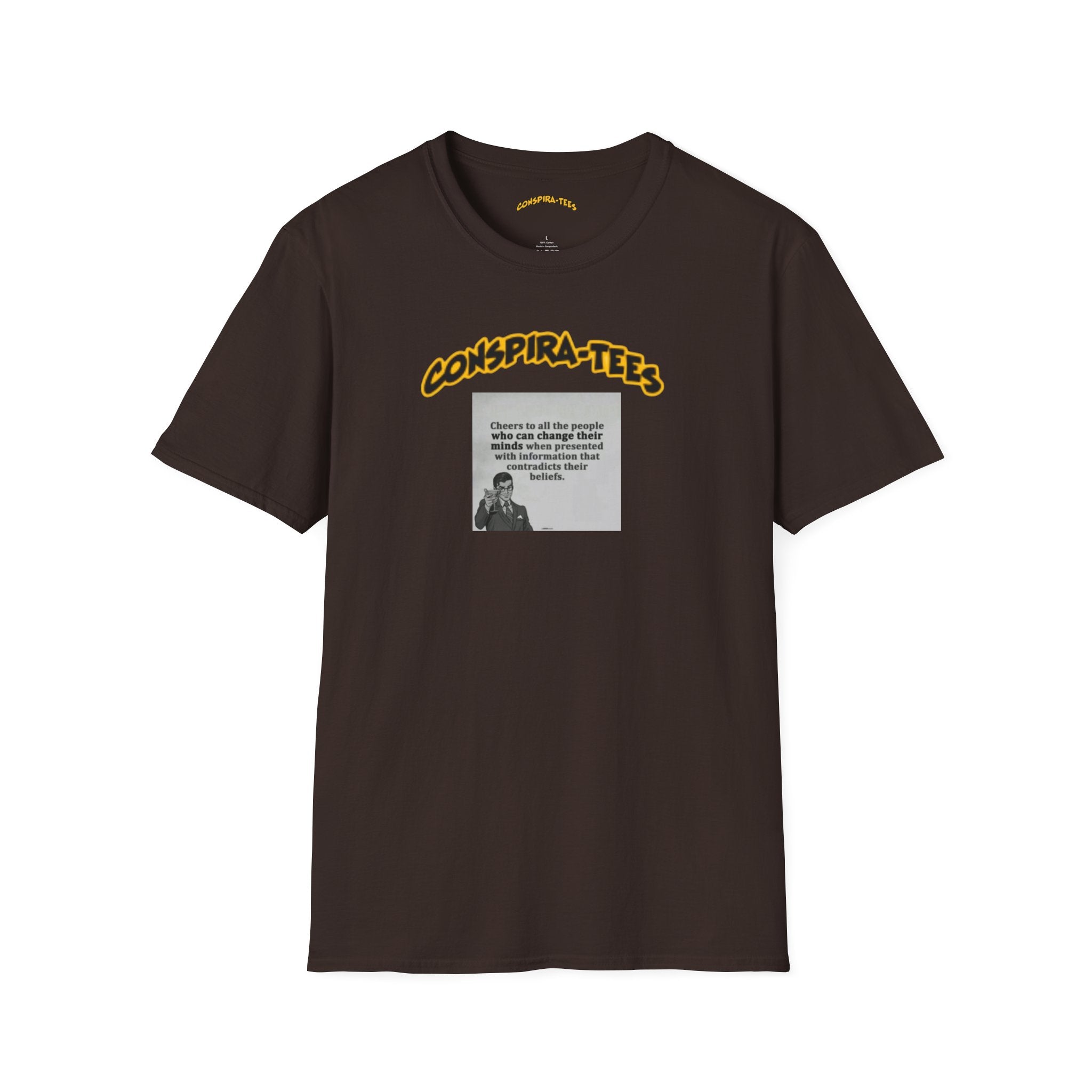 Cheers to an open mind Conspira-tee