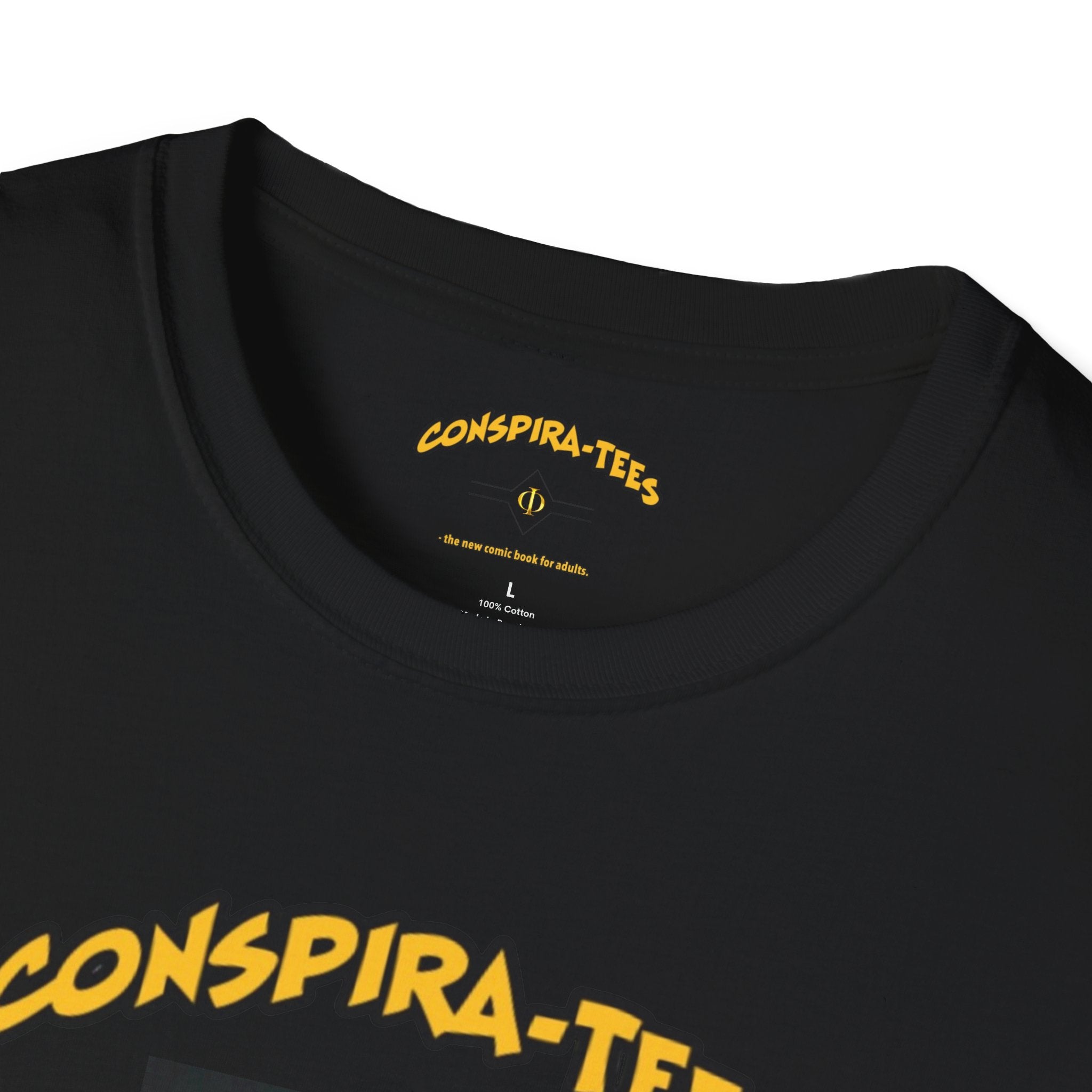 Phone, alien, tech addiction, Conspira-tee