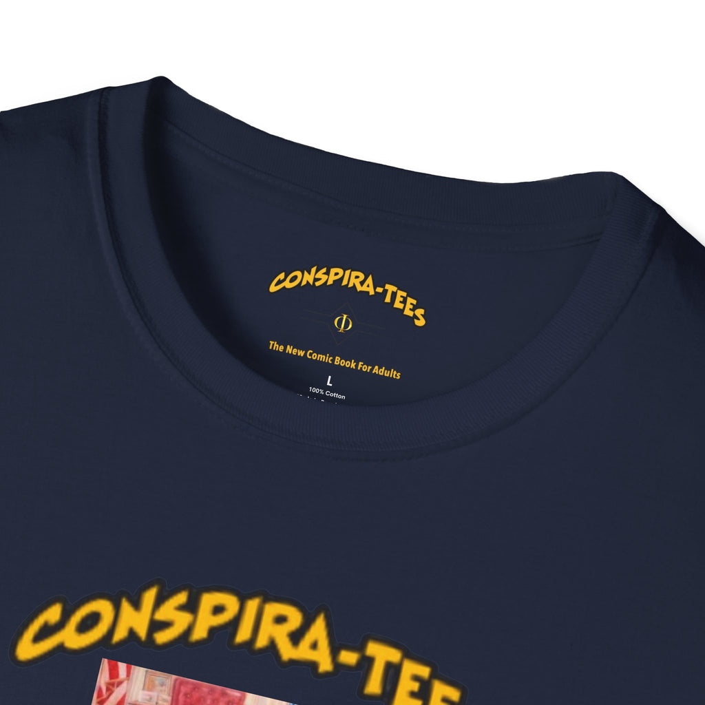 Strange painting for Epstein to have. Jr.’s Towers Tumble Painting Conspira-tee