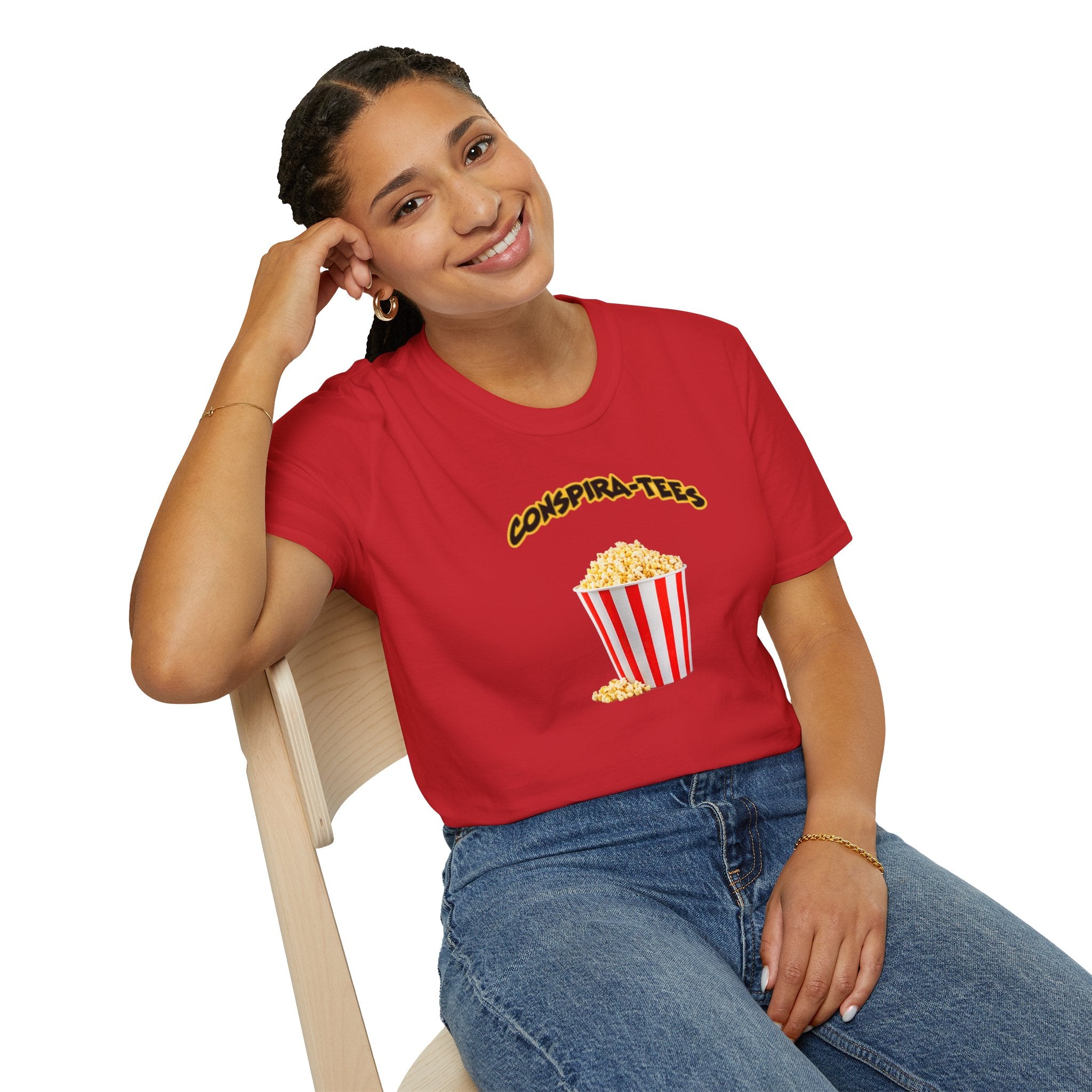 Get Your Popcorn Ready Conspira-tee. This phrase is heavily associated with an anonymous author who posted clues on 4chan/8chan, leading followers to believe that a curated "show" was unfolding...