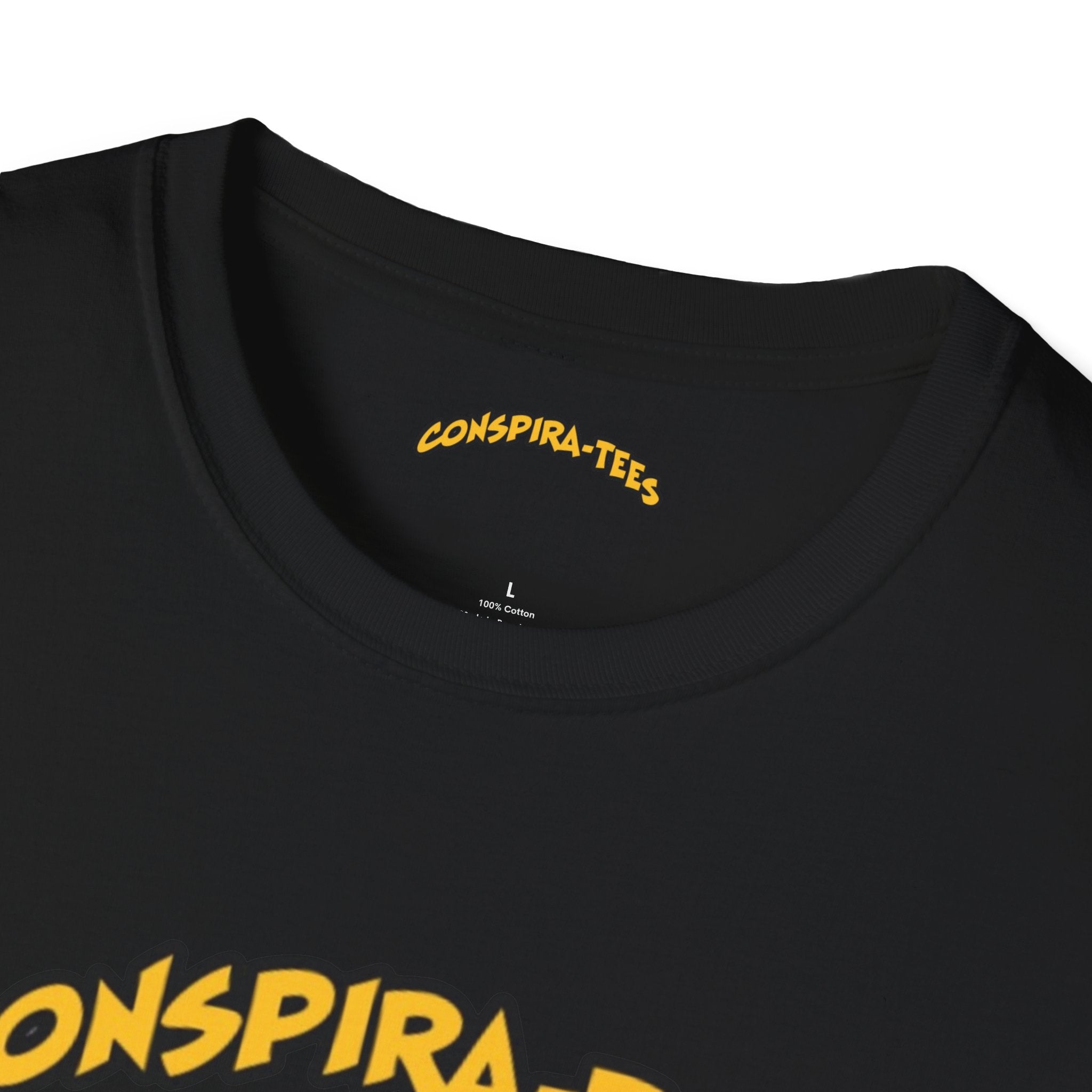 Chalk board, Conspira-tee, Unisex Softstyle T-Shirt
