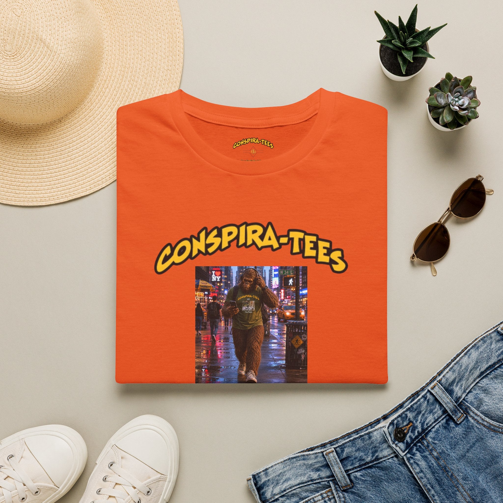 Meet Tom Conspira-tee. Now that’s an Endorsement!