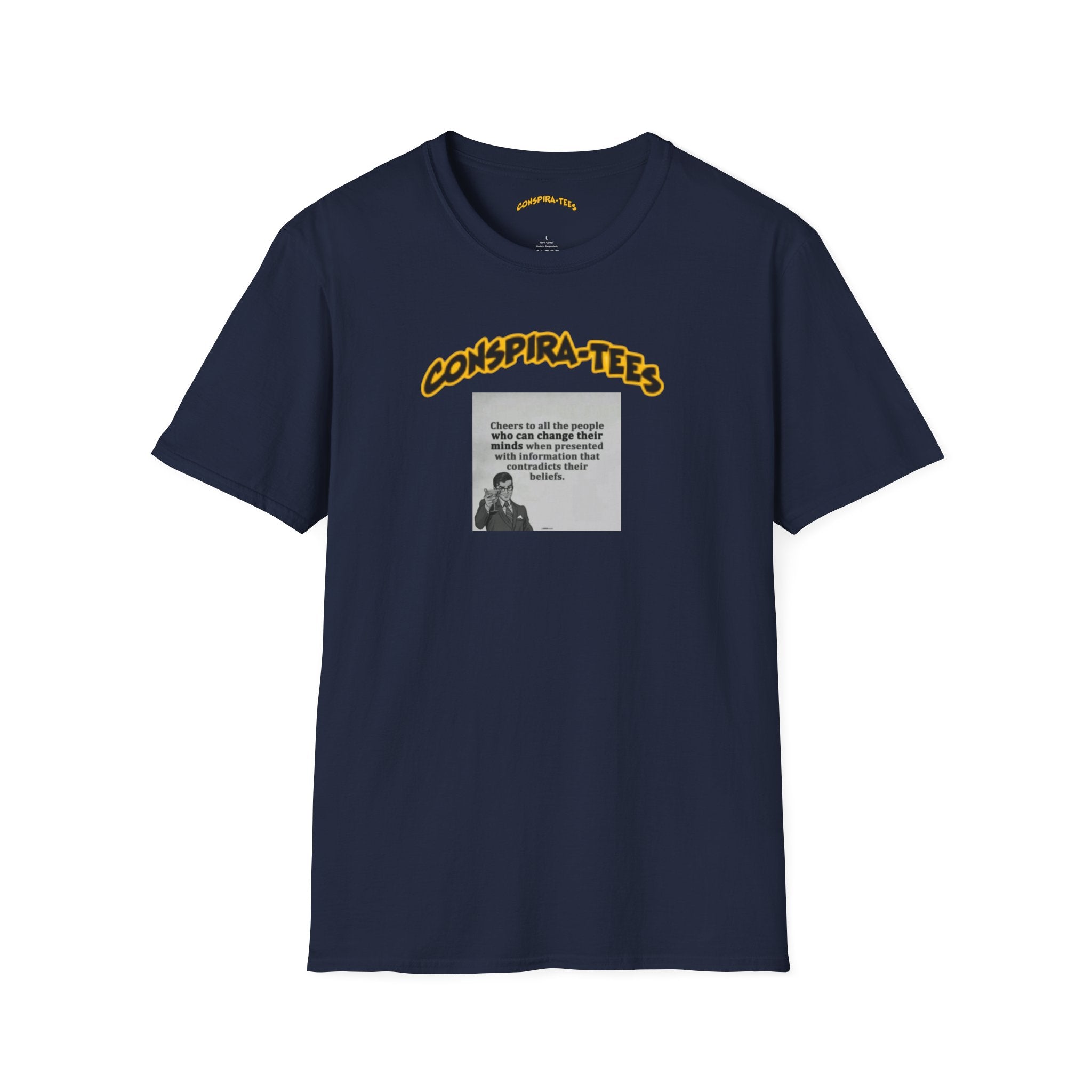 Cheers to an open mind Conspira-tee