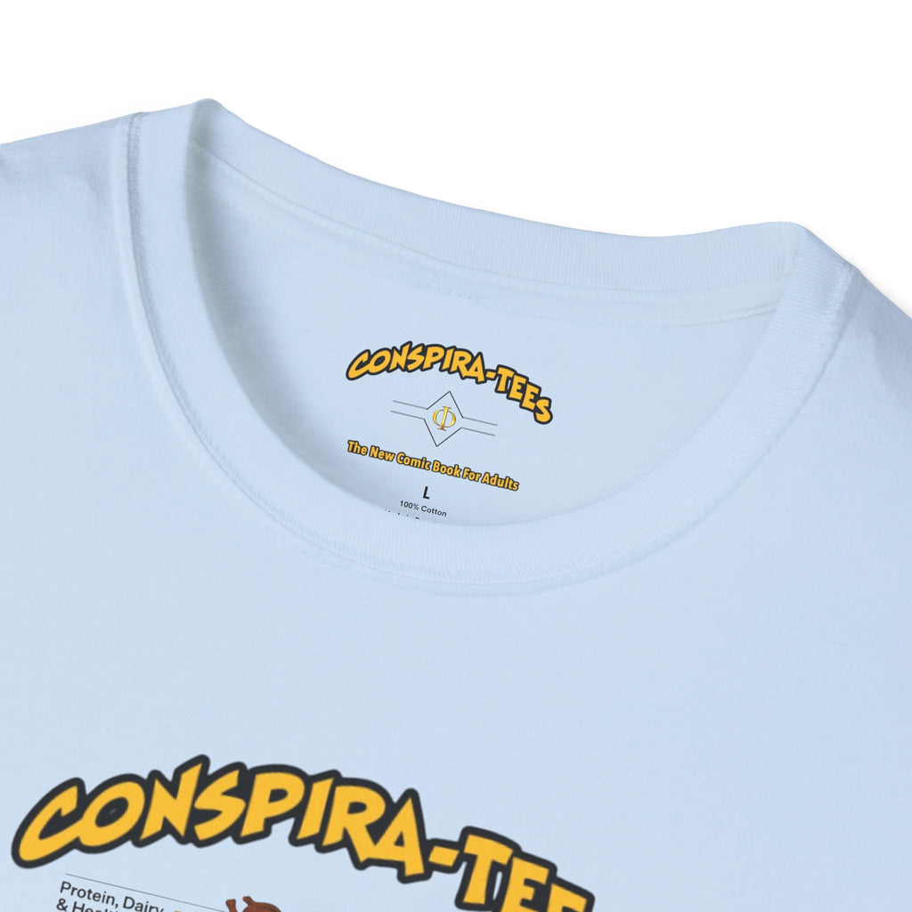 Upside down food pyramid Conspira-tee