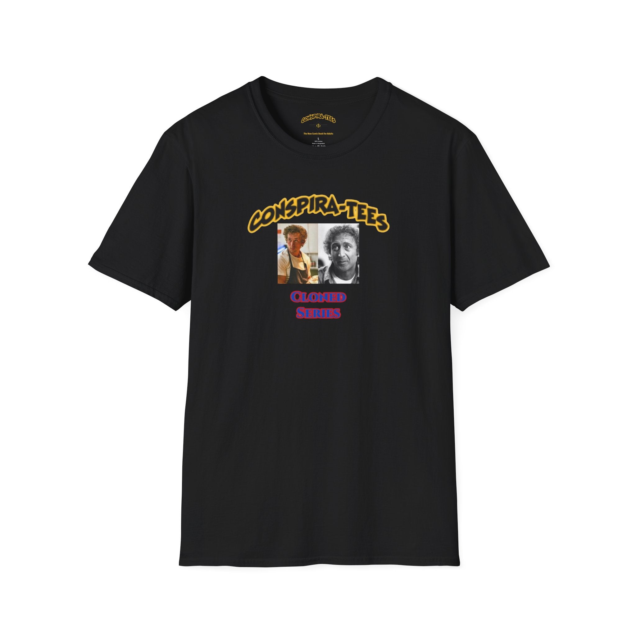 Celebrity Cloning Conspira-tee. This one is delicious. 😋