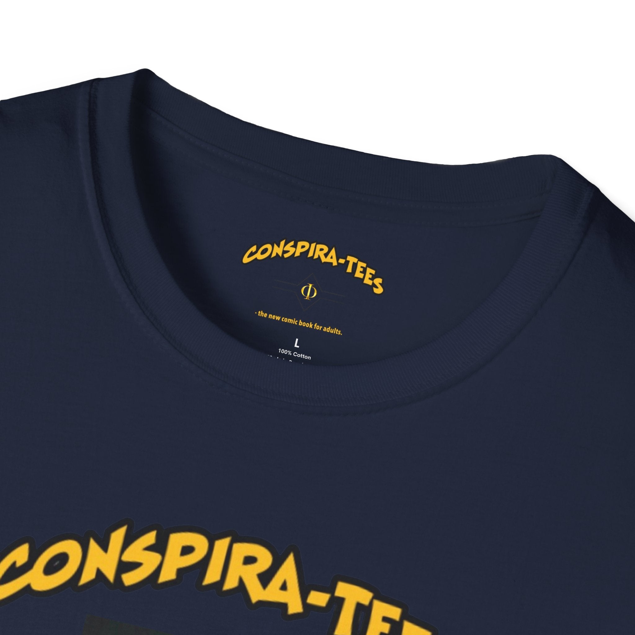 Phone, alien, tech addiction, Conspira-tee