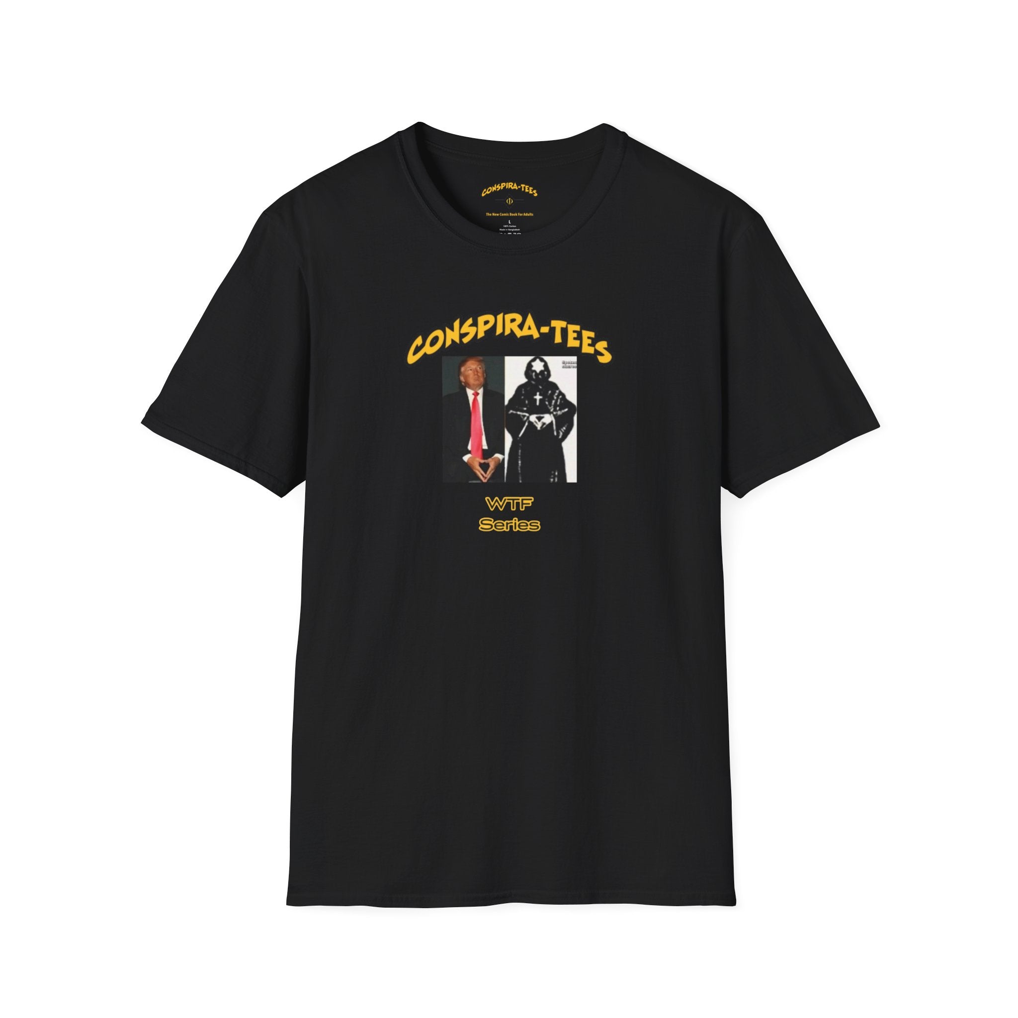 High Preist Conspira-tee.  This conspiracy refers to the July 2024 assassination attempt, where supporters linked Trump’s right-ear injury to biblical rituals for  ordaining High Priests. WTF Series...