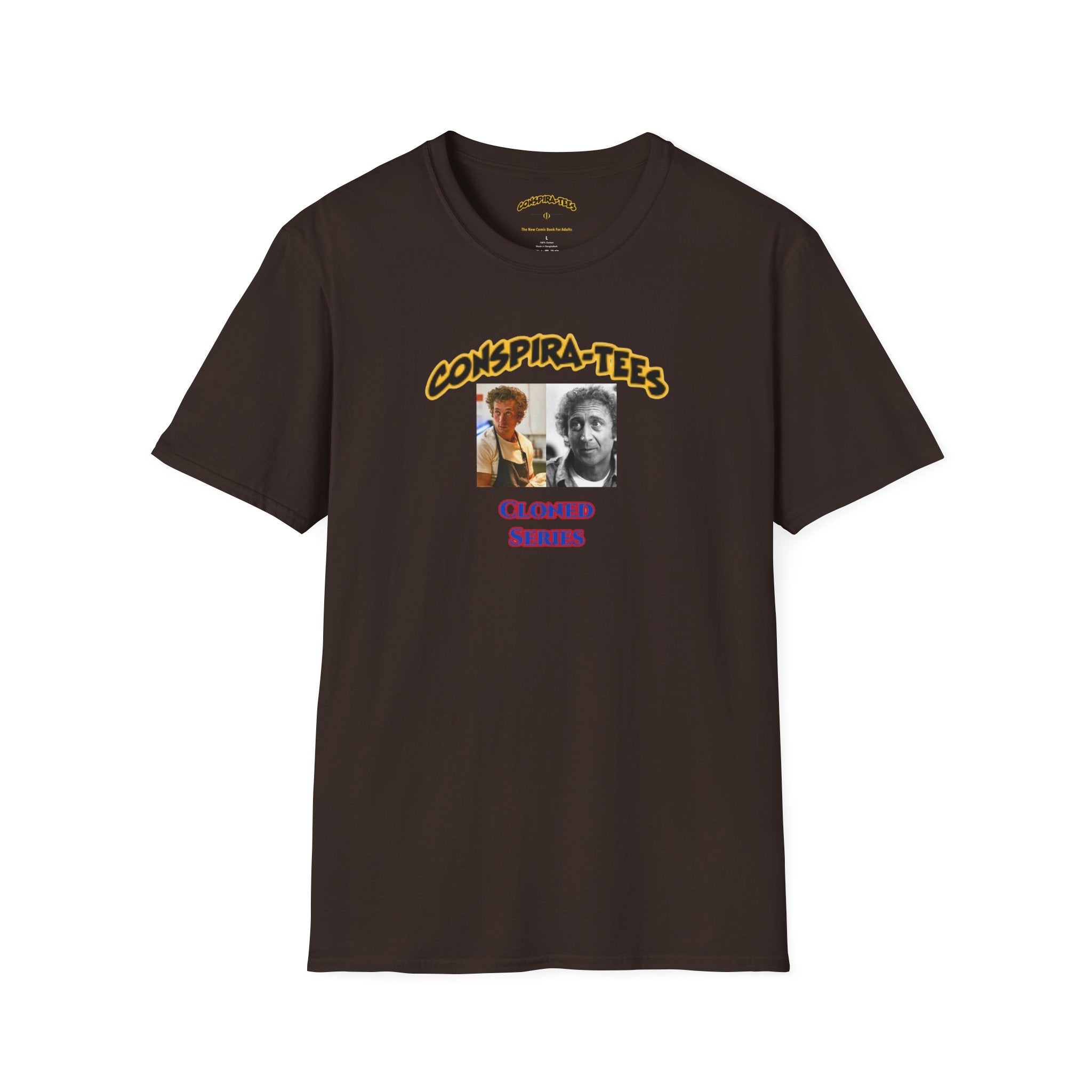 Celebrity Cloning Conspira-tee. This one is delicious. 😋
