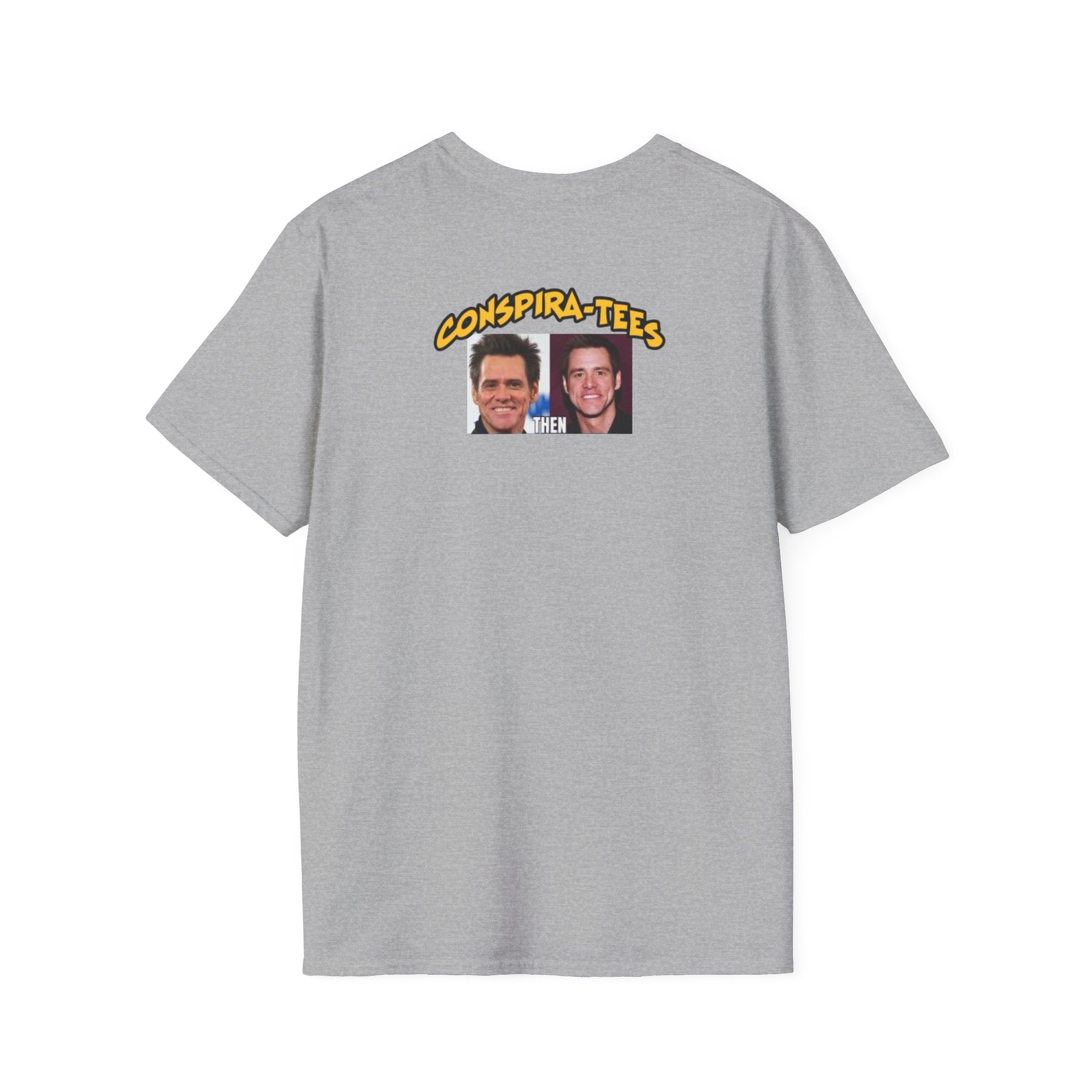 Carrey Conspira-tee. Who was that masked man???