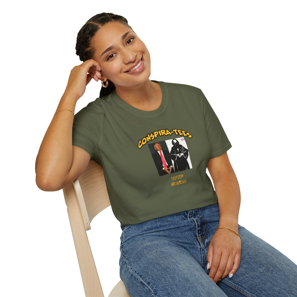 High Preist Conspira-tee.  This conspiracy refers to the July 2024 assassination attempt, where supporters linked Trump’s right-ear injury to biblical rituals for  ordaining High Priests. WTF Series...