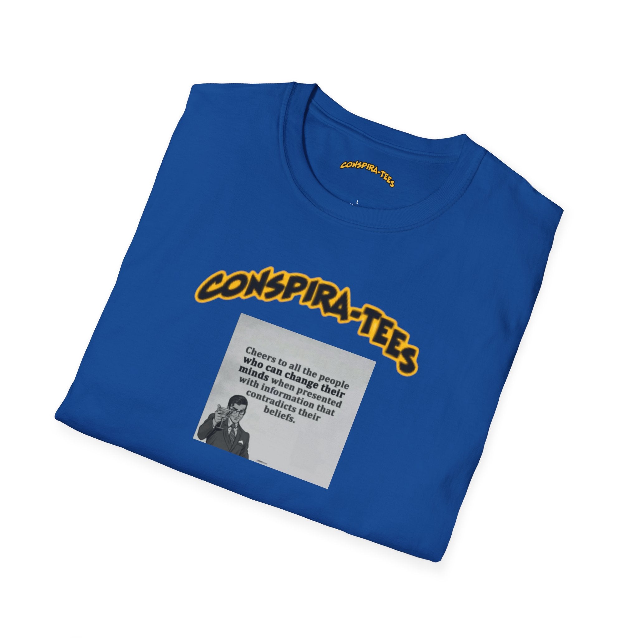 Cheers to an open mind Conspira-tee