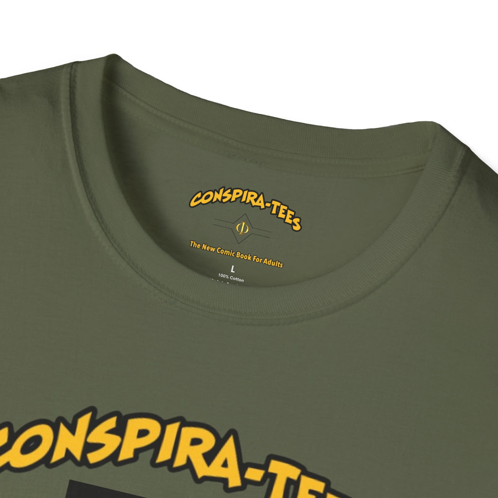 Down The Rabbit Hole Conspira-tee. Alice follows the rabbit down the hole to Wonderland where the rules of reality do not apply. The phrase is used today to describe hours researching a topic online.