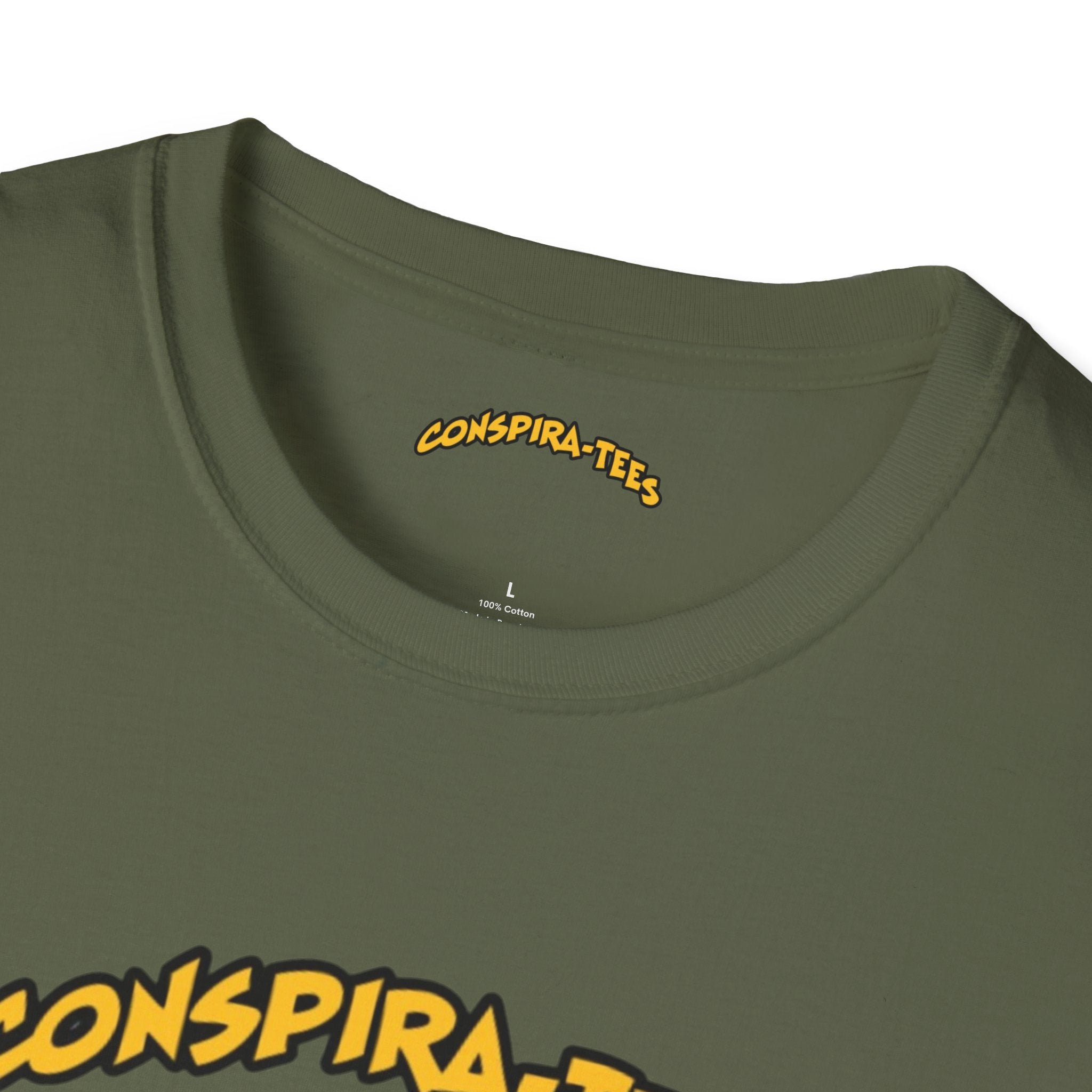 Bigfoot, Hi I’m tom, Conspira-tee