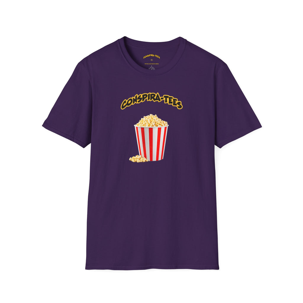 Get Your Popcorn Ready Conspira-tee. This phrase is heavily associated with an anonymous author who posted clues on 4chan/8chan, leading followers to believe that a curated "show" was unfolding...