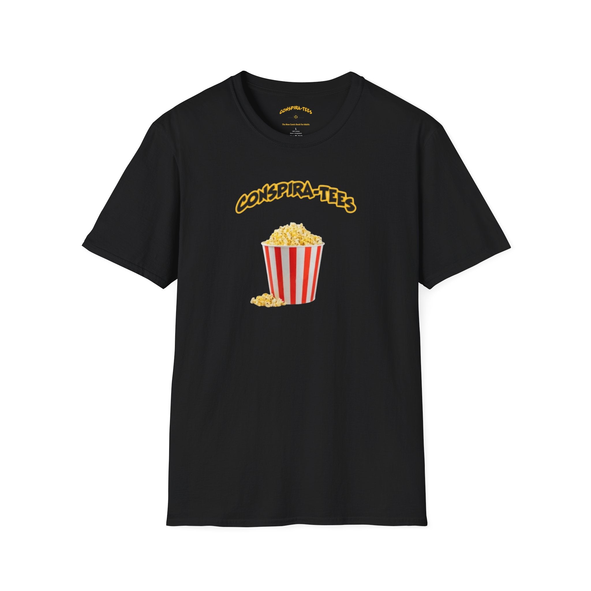 Get Your Popcorn Ready Conspira-tee. This phrase is heavily associated with "Q," the anonymous author who posted clues on 4chan/8chan, leading followers to believe that a curated "show" was unfolding...