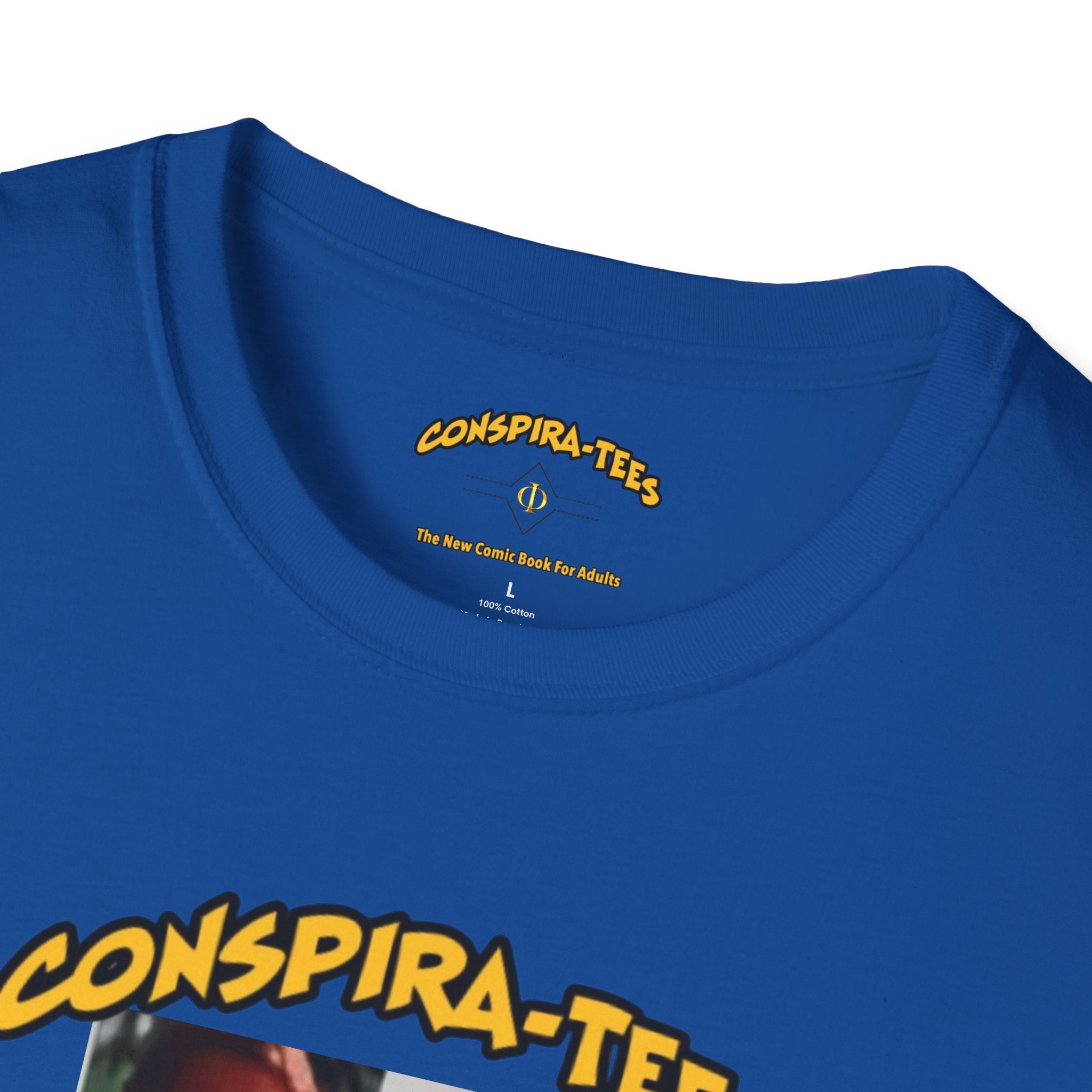 Pair-a-dice lost Conspira-tee. Why do cruises stop at Epstein Island?