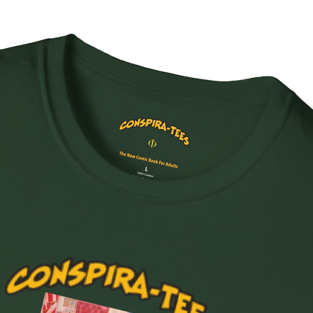 Strange painting for Epstein to have. Jr.’s Towers Tumble Painting Conspira-tee