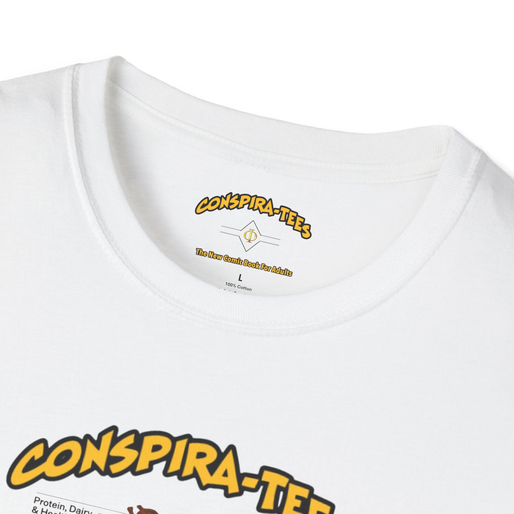 Upside down food pyramid Conspira-tee