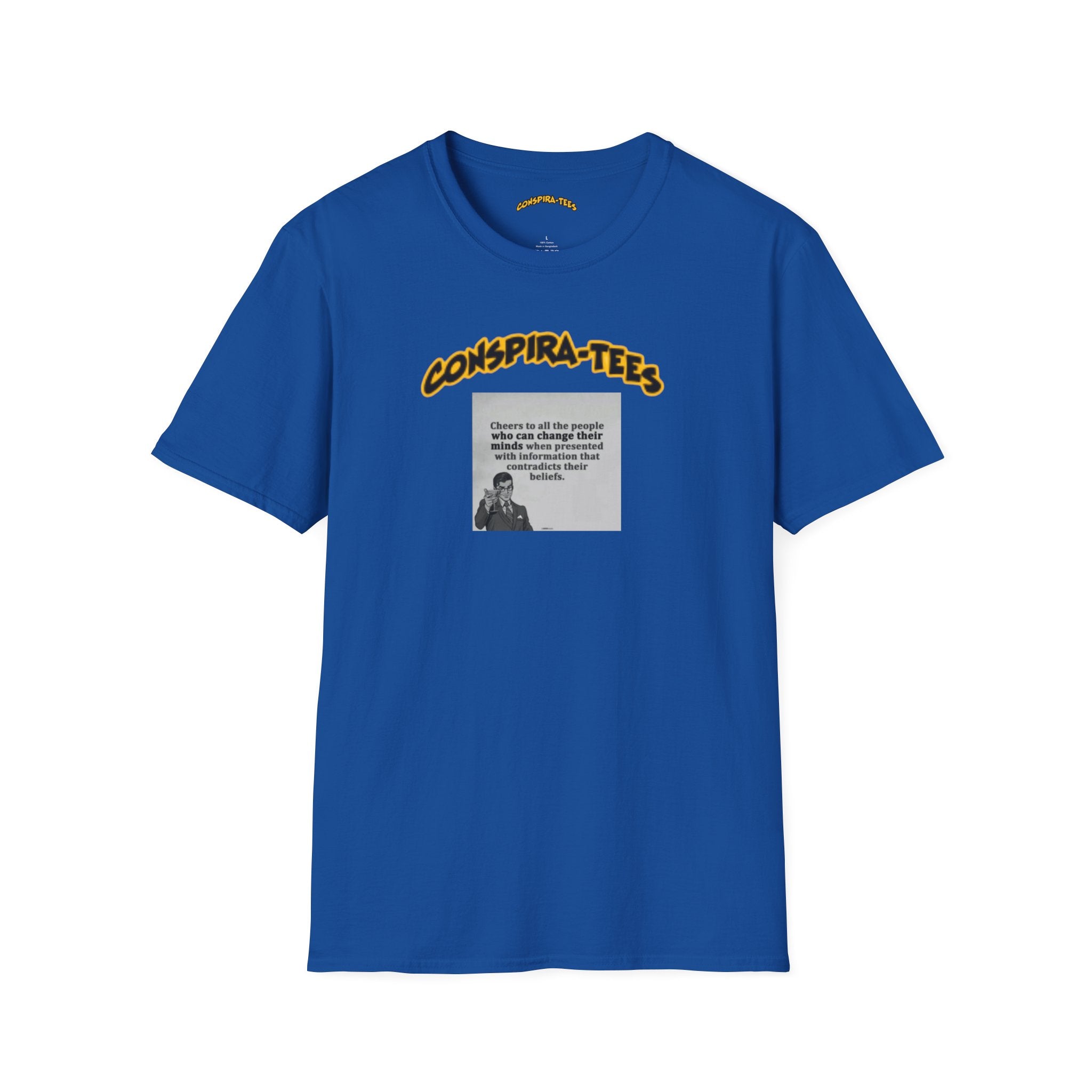 Cheers to an open mind Conspira-tee