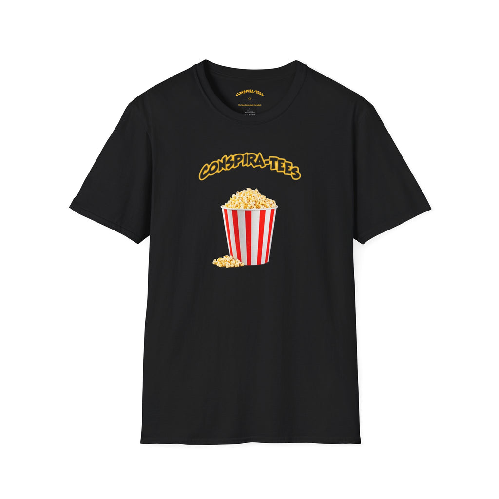 Get Your Popcorn Ready Conspira-tee. This phrase is heavily associated with an anonymous author who posted clues on 4chan/8chan, leading followers to believe that a curated "show" was unfolding...