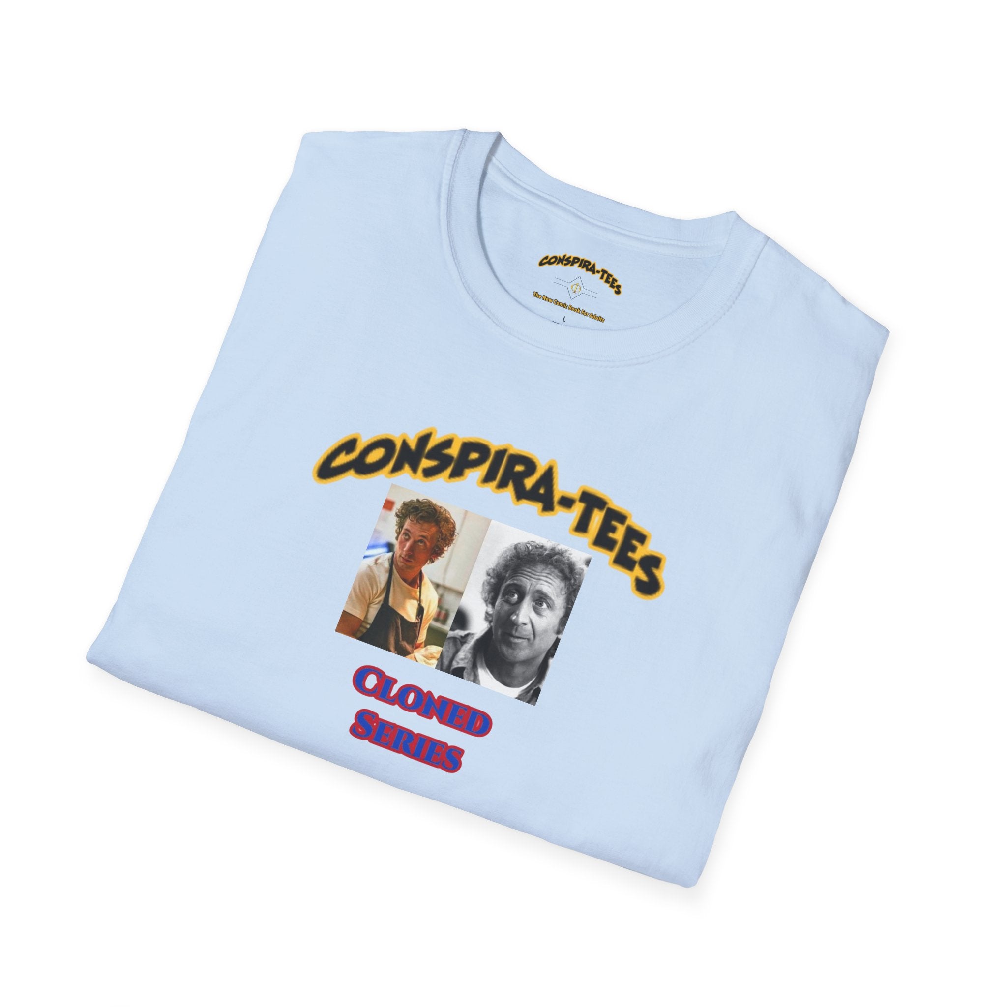 Celebrity Cloning Conspira-tee. This one is delicious. 😋