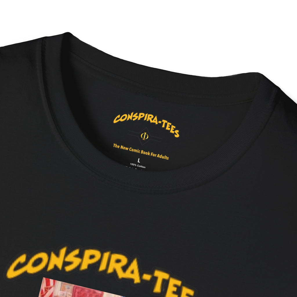 Strange painting for Epstein to have. Jr.’s Towers Tumble Painting Conspira-tee