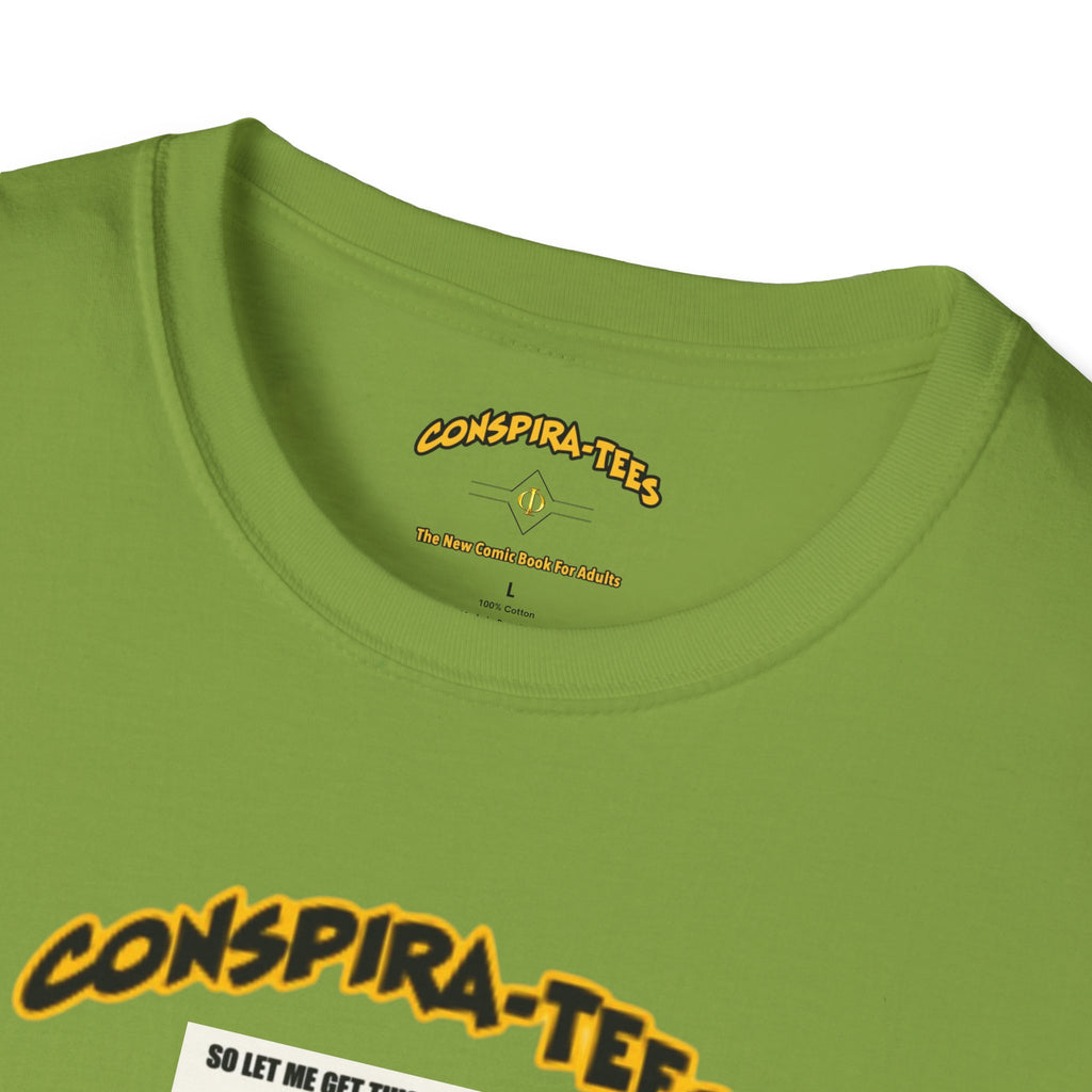 Taxes take all my money Conspira-tee